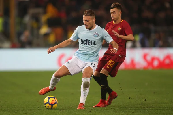 Partido entre Roma y Lazio —  Fotos de Stock