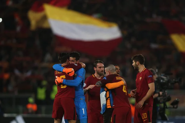 UEFA Champions League: Como Roma vs Shakhtar Donetsk — Foto de Stock