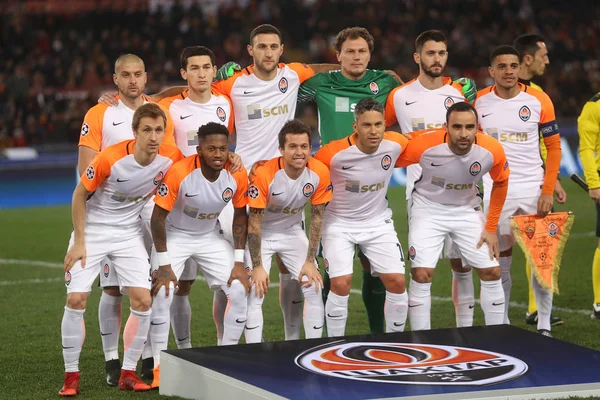 Uefa Champions League: AS Roma vs Shakhtar Donetsk — Stock Photo, Image