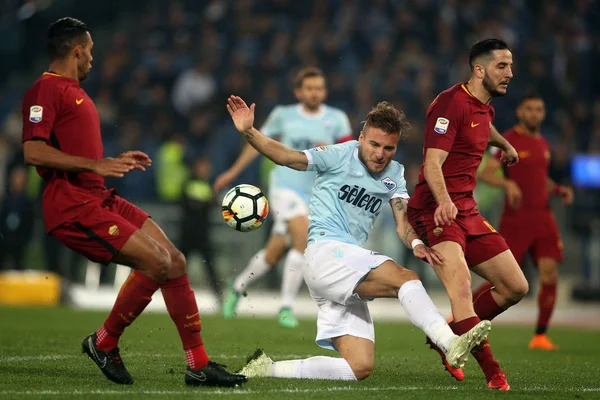 Serie A - S.S. Lazio vs As Roma — Stock Fotó