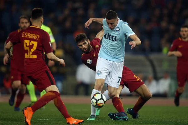 Série A S.S. Lazio vs As Roma — Fotografia de Stock