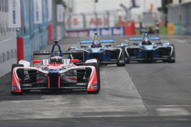 14.04.2018. Eur, Rome, İtalya: Abb formül-E Şampiyonası FIA Roma E Prix 2018.