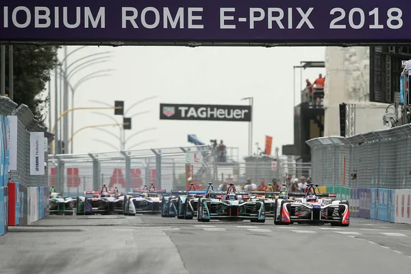 2018 Eur Rzym Włochy Abb Formuły Mistrzostwa Fia Rzym Prix — Zdjęcie stockowe