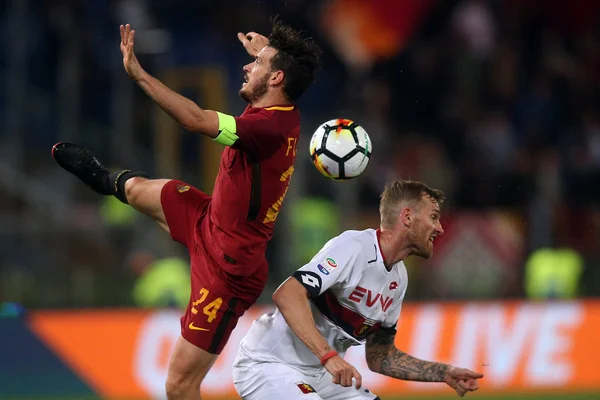 Serie A: AS Roma vs Génova —  Fotos de Stock