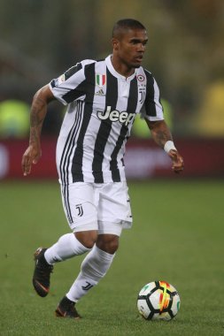 13.05.2018. Stadio Olimpico, Roma, İtalya. Serie A. Roma vs Fc Juventus.Costa De Souza Douglas Serie A futbol sırasında eylem olarak Roma Rakip Juventus Roma Stadio Olimpico maç.
