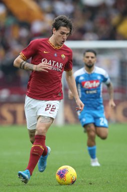 Serie A Futbol Maçı: Romanlar Napoli Roma 'ya Karşı - 2 Kasım 2019