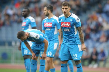 Serie A Futbol Maçı: Romanlar Napoli Roma 'ya Karşı - 2 Kasım 2019