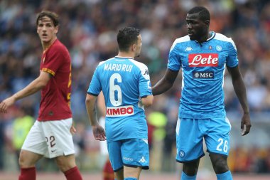 Serie A Futbol Maçı: Romanlar Napoli Roma 'ya Karşı - 2 Kasım 2019