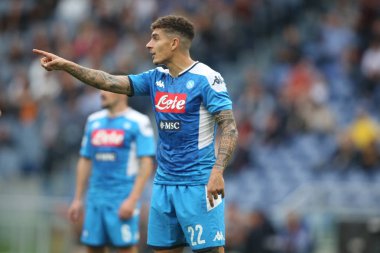 Serie A Futbol Maçı: Romanlar Napoli Roma 'ya Karşı - 2 Kasım 2019