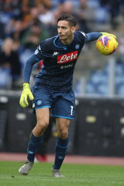 Serie A Futbol Maçı: Romanlar Napoli Roma 'ya Karşı - 2 Kasım 2019