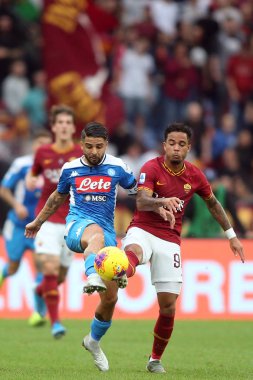 Serie A Futbol Maçı: Romanlar Napoli Roma 'ya Karşı - 2 Kasım 2019