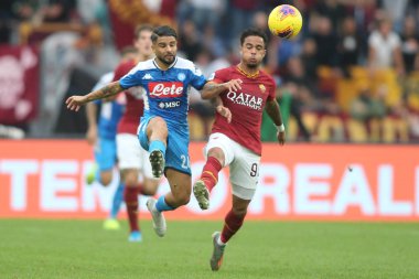 Serie A Futbol Maçı: Romanlar Napoli Roma 'ya Karşı - 2 Kasım 2019