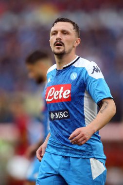 Serie A Futbol Maçı: Romanlar Napoli Roma 'ya Karşı - 2 Kasım 2019