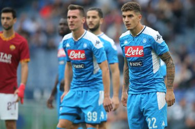 Serie A Futbol Maçı: Romanlar Napoli Roma 'ya Karşı - 2 Kasım 2019