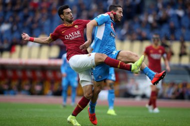 Serie A Futbol Maçı: Romanlar Napoli Roma 'ya Karşı - 2 Kasım 2019