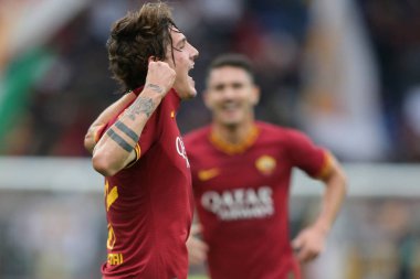 Serie A Futbol Maçı: Romanlar Napoli Roma 'ya Karşı - 2 Kasım 2019