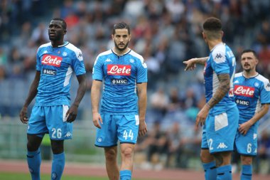 Serie A Futbol Maçı: Romanlar Napoli Roma 'ya Karşı - 2 Kasım 2019