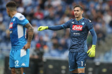 Serie A Futbol Maçı: Romanlar Napoli Roma 'ya Karşı - 2 Kasım 2019