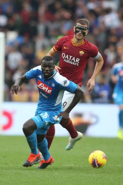 Serie A Futbol Maçı: Romanlar Napoli Roma 'ya Karşı - 2 Kasım 2019