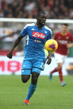 Serie A Futbol Maçı: Romanlar Napoli Roma 'ya Karşı - 2 Kasım 2019