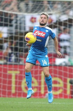 Serie A Futbol Maçı: Romanlar Napoli Roma 'ya Karşı - 2 Kasım 2019