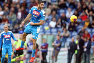 Serie A Futbol Maçı: Romanlar Napoli Roma 'ya Karşı - 2 Kasım 2019