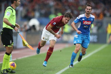 Serie A Futbol Maçı: Romanlar Napoli Roma 'ya Karşı - 2 Kasım 2019