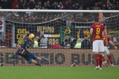 Serie A Futbol Maçı: Romanlar Napoli Roma 'ya Karşı - 2 Kasım 2019