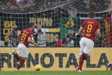 Serie A Futbol Maçı: Romanlar Napoli Roma 'ya Karşı - 2 Kasım 2019