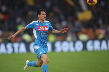 Serie A Futbol Maçı: Romanlar Napoli Roma 'ya Karşı - 2 Kasım 2019