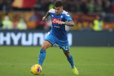 Serie A Futbol Maçı: Romanlar Napoli Roma 'ya Karşı - 2 Kasım 2019