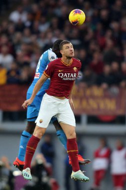 Serie A Futbol Maçı: Romanlar Napoli Roma 'ya Karşı - 2 Kasım 2019