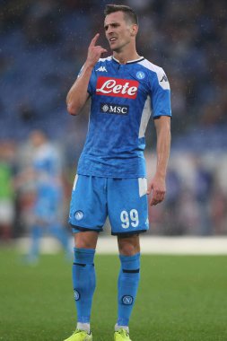 Serie A Futbol Maçı: Romanlar Napoli Roma 'ya Karşı - 2 Kasım 2019