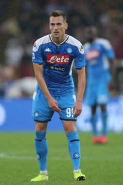 Serie A Futbol Maçı: Romanlar Napoli Roma 'ya Karşı - 2 Kasım 2019