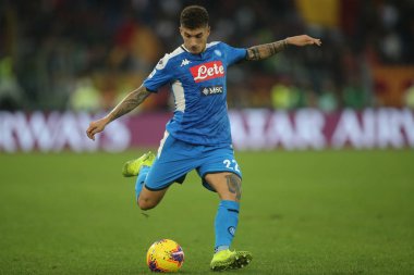 Serie A Futbol Maçı: Romanlar Napoli Roma 'ya Karşı - 2 Kasım 2019