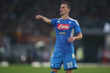 Serie A Futbol Maçı: Romanlar Napoli Roma 'ya Karşı - 2 Kasım 2019
