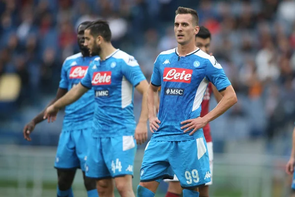 Serie A Futbol Maçı: Romanlar Napoli Roma 'ya Karşı - 2 Kasım 2019