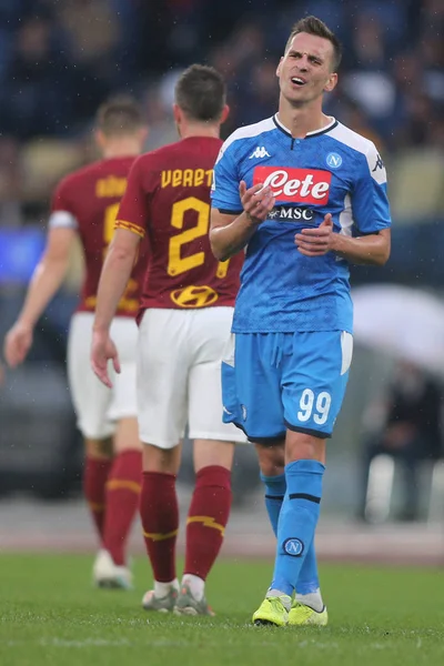 Serie A Futbol Maçı: Romanlar Napoli Roma 'ya Karşı - 2 Kasım 2019