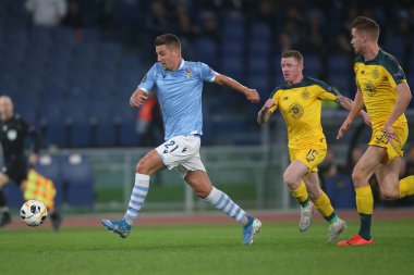 Uefa Avrupa Ligi Futbol Maçı: Lazio Celtic Glasgow 'a Karşı, Roma, İtalya - 07 Kasım 2019