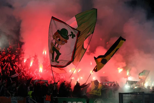 Uefa Europa League Soccer Match: Lazio Vs Keltic Glasgow, Řím, Itálie - 7. listopadu 2019 — Stock fotografie