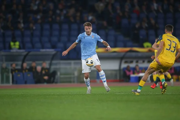 Uefa Europa League Soccer Match: Lazio Vs Celtic Glasgow, Ρώμη, Ιταλία - 07 Νοεμβρίου 2019 — Φωτογραφία Αρχείου