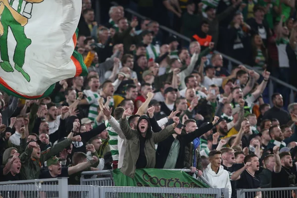 UEFA EUROPA LEAGUE SOCCER MATCH: LAZIO VS CELTIC GLASGOW, ROME, ITÁLIA - 07 DE NOVEMBRO DE 2019 — Fotografia de Stock