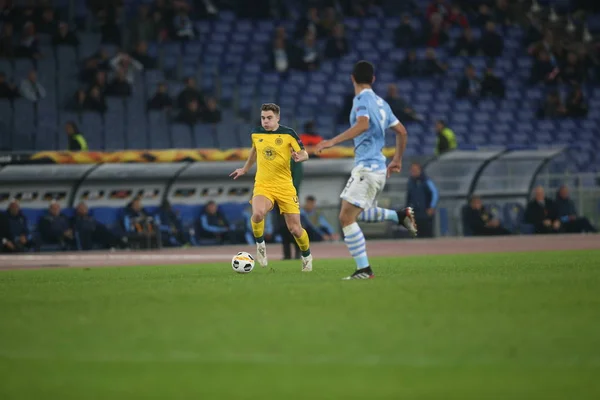 UEFA EUROPA LEAGUE SOCCER MATCH: LAZIO VS CELTIC GLASGOW, ROME, ITALY - 07 NOVEMBER 2019 — Stock Photo, Image