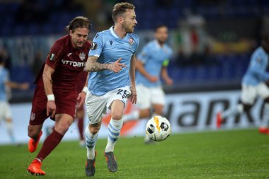 Uefa Avrupa Ligi Futbol Maçı: Lazio vs Cfr Cluj, Roma, İtalya - 28 Kasım 2019