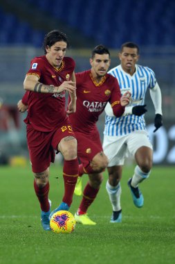 Serie A Futbol Maçı: Roma, İtalya - 15 Aralık 2019