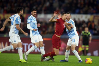 Serie A Futbol Maçı: Roma, İtalya - 15 Aralık 2019
