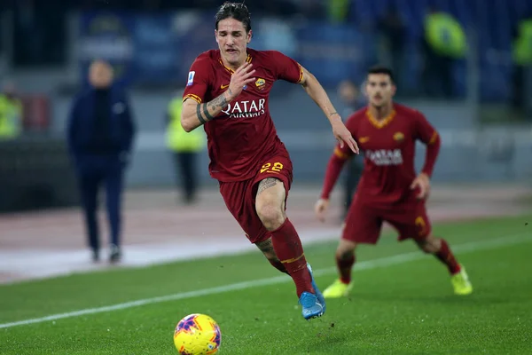 SERIE A SOCCER MATCH: AS ROMA VS SPAL, ROMA, ITALIA - 15 DICIEMBRE 2019 —  Fotos de Stock