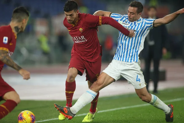 Serie A Soccer Match: As Roma Vs Spal, Rom, Italien - 15 december 2019 — Stockfoto