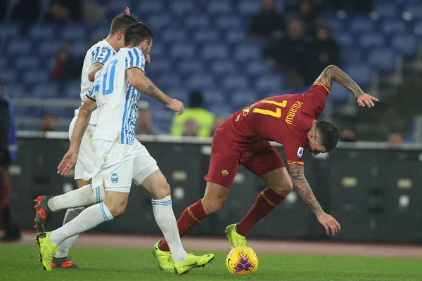 Serie A Soccer Match: As Roma Vs Spal, Řím, Itálie - 15. prosince 2019 — Stock fotografie