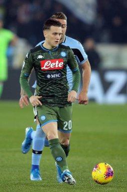Serie A Futbol Maçı: Ss Lazio - Napoli, Roma, İtalya - 11 Ocak 2020